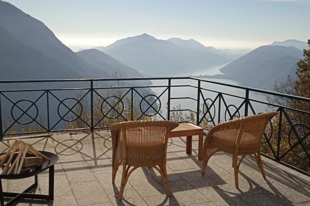 La Perla Di Bre' Apartment Lugano Luaran gambar