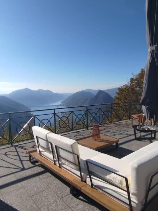 La Perla Di Bre' Apartment Lugano Luaran gambar