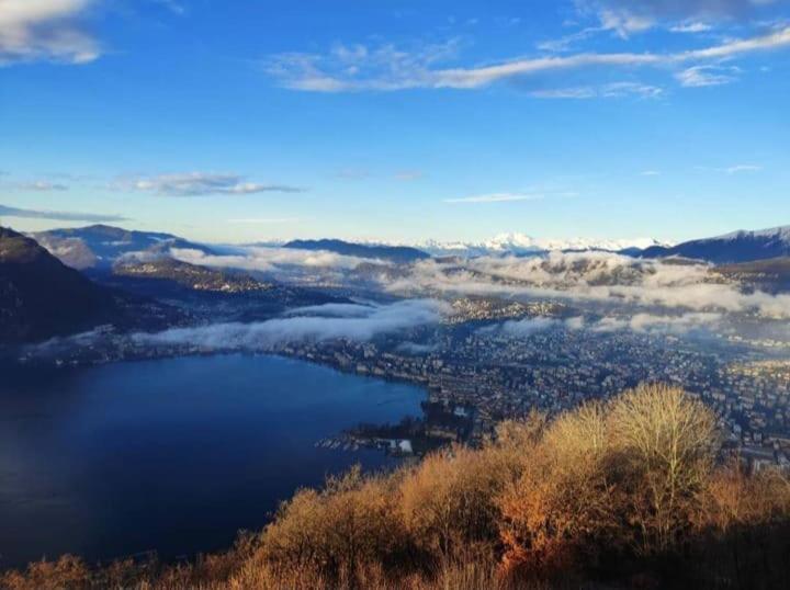 La Perla Di Bre' Apartment Lugano Luaran gambar